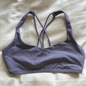 Lululemon Free to be bra size 6 grey/purple